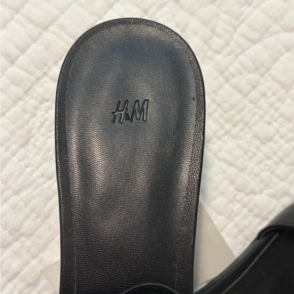 ๐NWT H&M Black Slingback Women's Kitten heel Shoes 8๐ - Picture 4 of 6